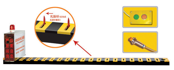 灵石县V3嵌入式闯岗自动扎胎器/阻车器